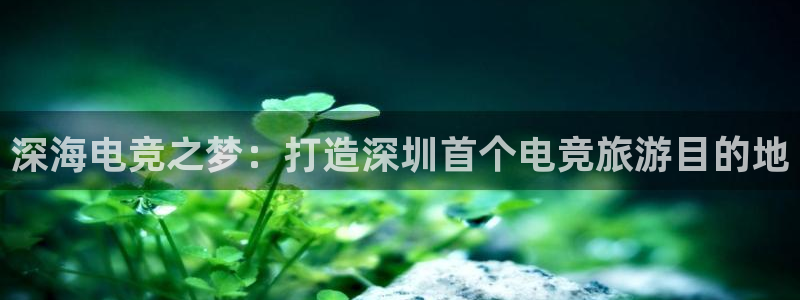 一竞技：深海电竞之梦：打造深圳首个电竞旅游目的地