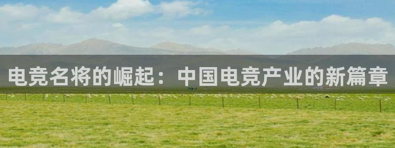 一竞技官网：电竞名将的崛起：中国电竞产业的新篇章