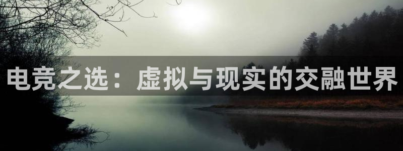 一竞技app下载：电竞之选：虚拟与现实的交融世界