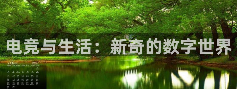 一竞技官网地址：电竞与生活：新奇的数字世界